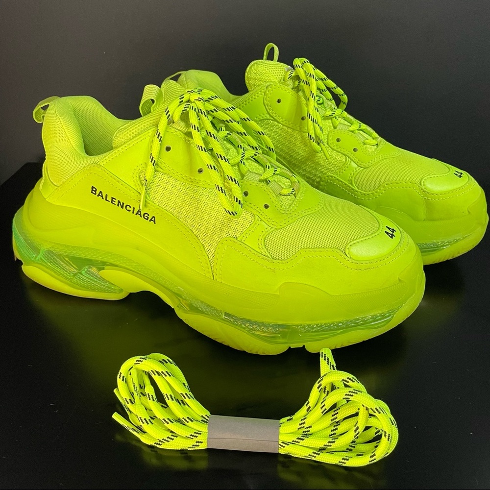 Balenciaga Triple S Lime Green